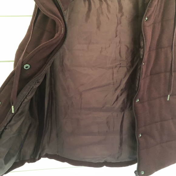 Burgundy Puff Vest - Picture 2 of 6